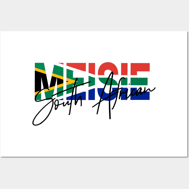 Meisie South African Wall Art by KindlyHarlot